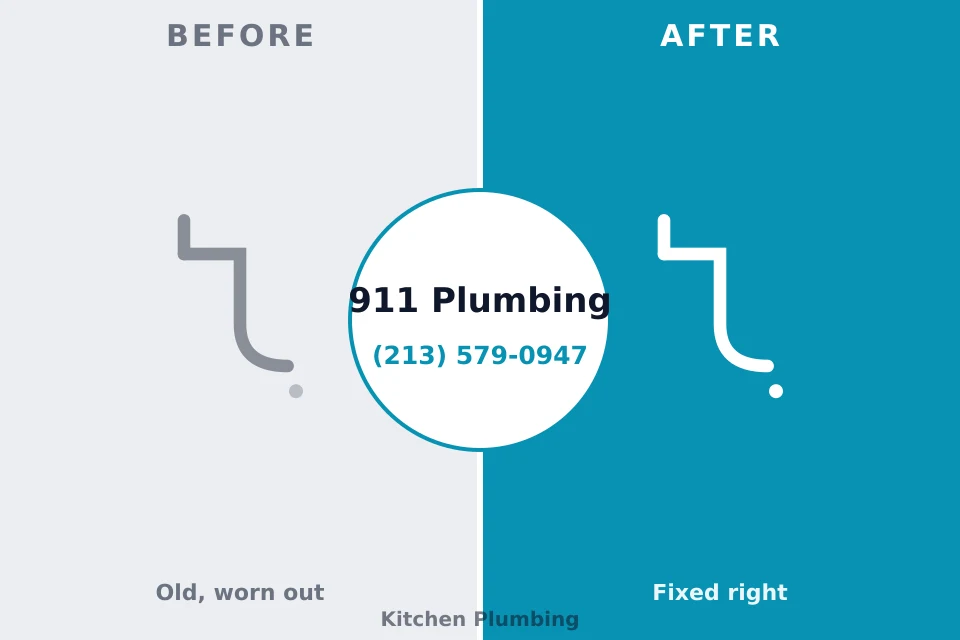 Before and after: plumbing company Hackettstown, NJ